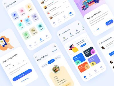 School Mobile App cleanui coimbatore covid19 design flutter homeworks mobileapp online class school school app students app ui ux