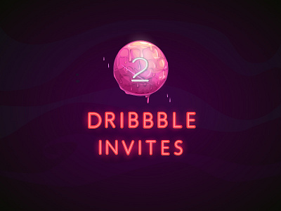 2 Dribbble Invites