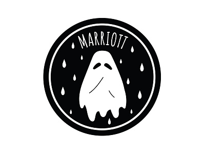 Marriott Band Badge badge band design icon marriott music poppunk sad