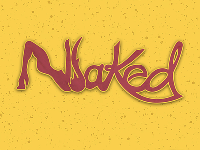 Naked Clothing Logo brand identity clothes clothing fashion logo naked
