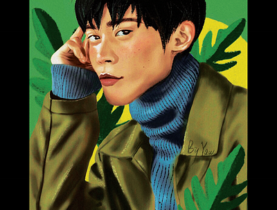 Chun Chih_Huang boy boyfriend design illustration