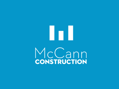 McCann Construction construction logo mccann