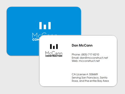 McCann Construction Cards cards construction mccann