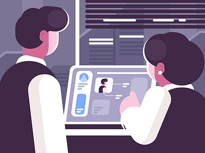 work day ps ai illustration