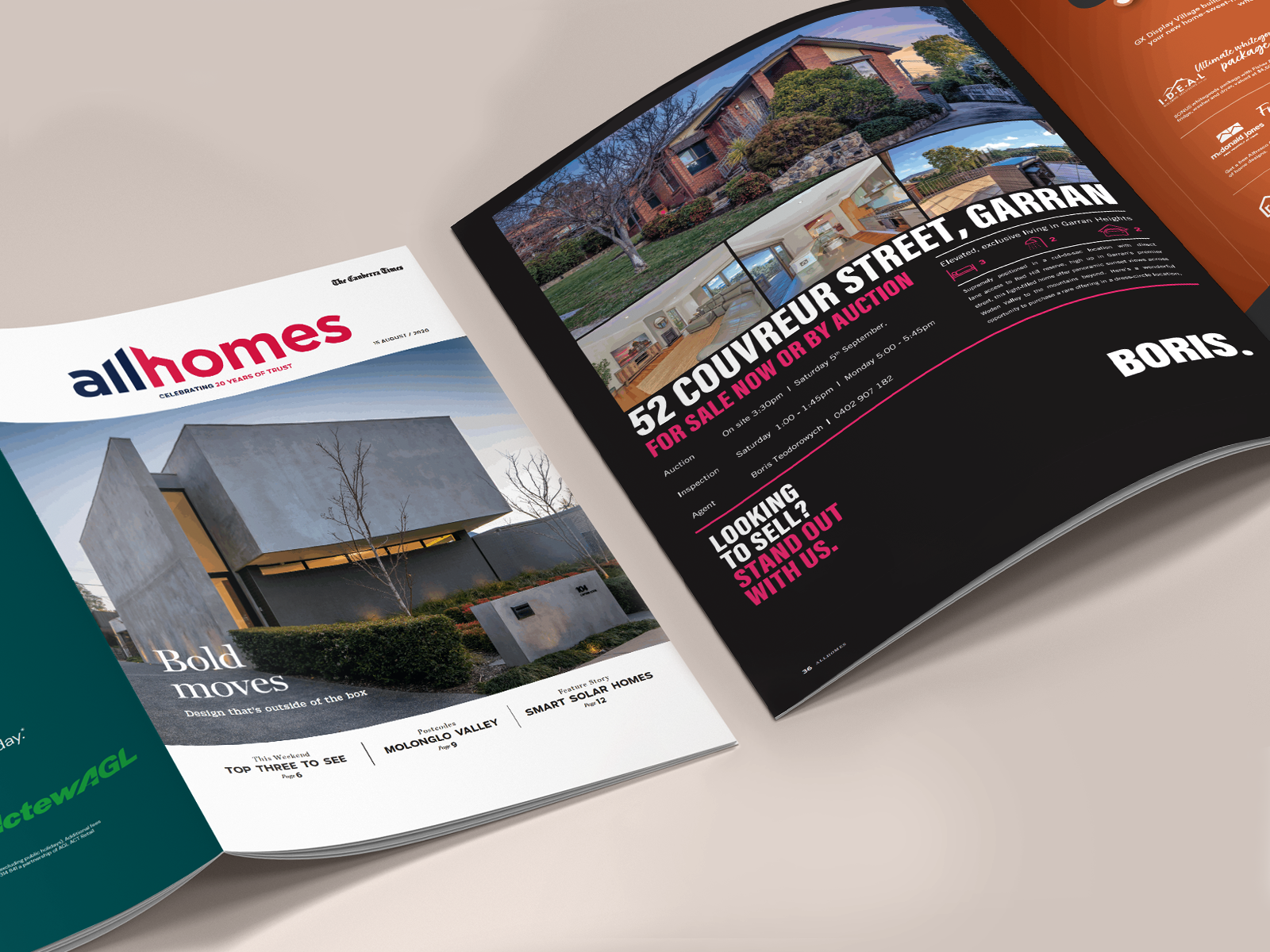 Print Advertisement for AllHomes, Canberra by Nabannitta Bhalla on Dribbble