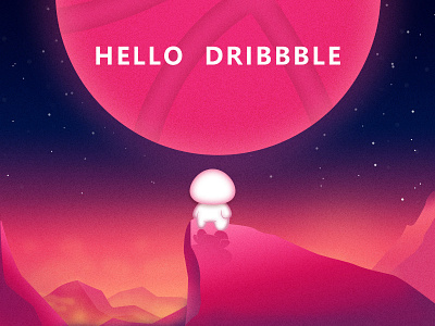 Hello Dribbble! dribbble first show