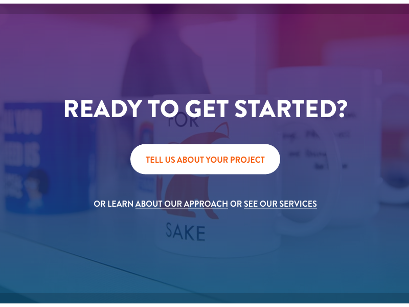 Ready To Get Started? by Jarad Johnson on Dribbble