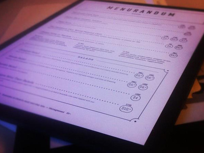 Menu Pitch black white circle client design menu mostly serious pinstripe print texture