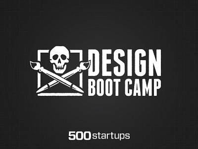 500 Startups Design Bootcamp 500 startups badassery boot camp design entrepreneurship logo pirates startups