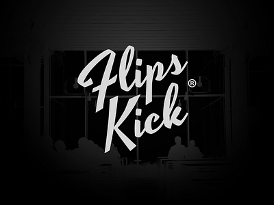flipskick branding flip invert kickflip logo