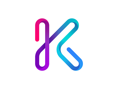 K letter logo concept dailylogochallenge design k funky k letter karen sardaryan kfunkydesign logo logoinspiration logotype