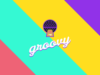 Groovy Logo design logo music