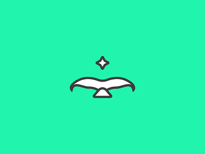 Star Bird Logo bird design logo vector
