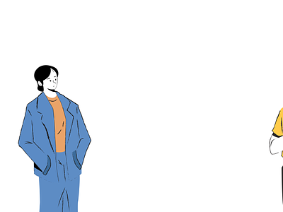Luu Quang Vu illustration character design human illustration man minimalistic person vector