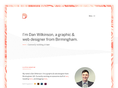 Personal Website Concept