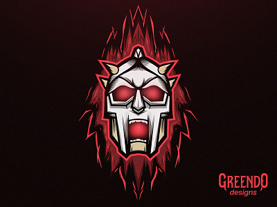 Gladiator Skull Mascot Logo blood branding design gaming gladiator helmet illustration logo mascot skull sports vector warrior