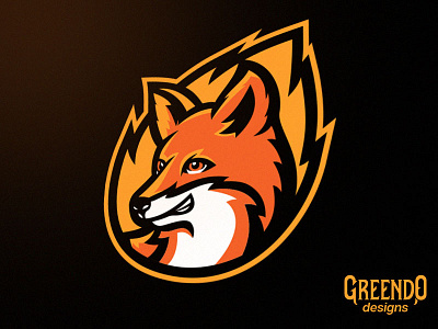 Fox Mascot animal branding design esport esports fox gaming illustration logo mascot vector wild