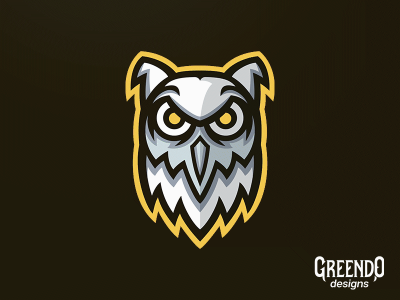 " Owl " Mascot Logo [FOR SALE] animal bird colors design esport gaming gif logo msscot owl sports