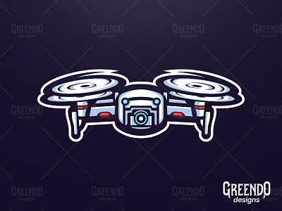 Drone Mascot Logo [FOR SALE]