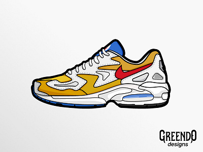 NIKE AIR MAX2 LIGHT ( fanart ) air max fanart fashion footwear graphic graphic art grit icon illustration lines linier logo new nike shoe shoes sneakers style trainers vector