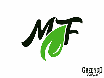 MyFreshes Logo branding darkgreen design green icon leaf leaf logo logo logo type mascot nature nature logo vector