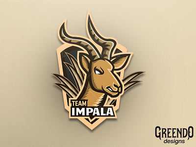 Impala MAscot Logo
