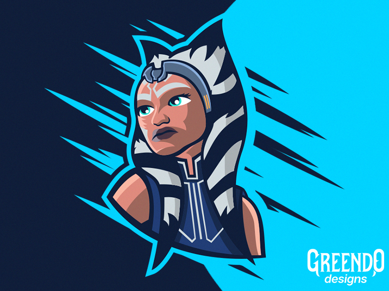 Ahsoka Tano Star Wars By Daniel Tsankov On Dribbble