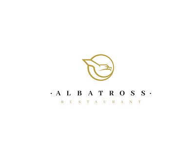 Albatross Logo branding design graphic design icon identity logo logo alphabet logo design restaurant