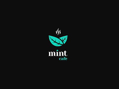 Mint Logo brand branding design graphic design icon identity logo logo alphabet logo design typography vectors