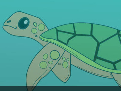 Turtle Bycatch loading screen. app boat design game gaming ipad iphone ocean sea shell skull turtle