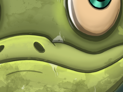 Turtle Character 2 bag character childrens design digital eye gaming illustration photoshop turtle
