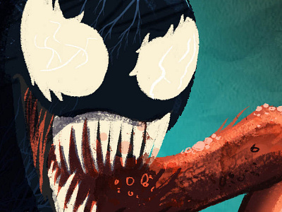 Venom comic creature fanart film monster movie poison snake spiderman toxin venom villan