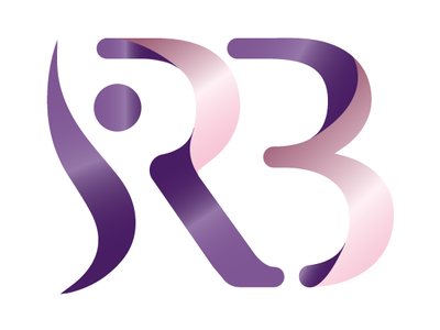 R.B branding design icon identity lettering logo minimal type typography vector