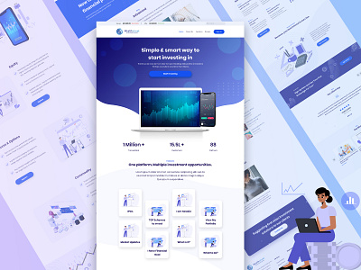 ShareStock Web Platform branding graphic design ui