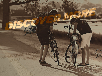 Bicycle Rider Vintage photoshop