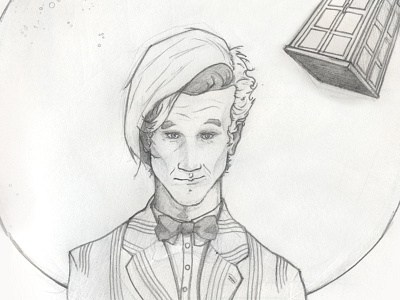 Doctor Who 50th Anniversary! 11 50th anniversary doctor who matt smith sketch