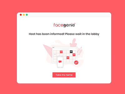 Appointment Empty State application ui appointment booking app artificial intelligence booking app empty state facial recognition illustration illustration art illustration design minimal no booking ui design ui ux waiting