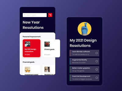 New Year Design Resolution | Dribbble Weekly Warmup