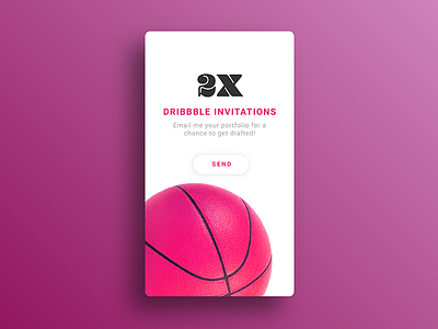 Dribbble invites