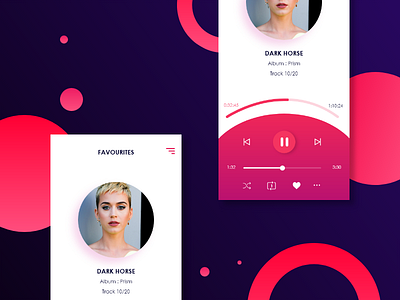 Music Player | Favourites Page