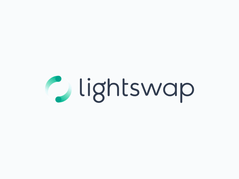 Lightswap Logo Animation ae animation circle coin crypto design gif lightswap logo typography