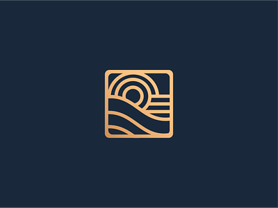 Bosmańska logo adobe branding design illustrator logo sea wave