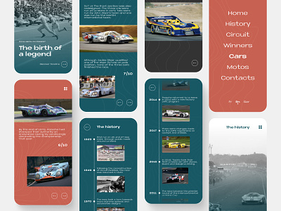 Le Mans Century branding concept dailyui design graphic graphic design ui ux