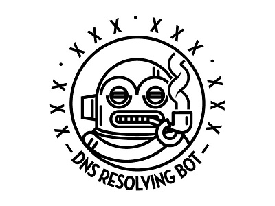 DNS Resolving Bot avatar bot dns logo logotype
