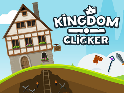 Kingdom Clicker building city flat game iphone kingdom location