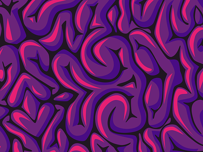 Cute pattern for Halloween abstract brains guts halloween pattern purple texture