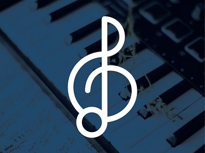 Interlude Music Solutions base brand brand design brand identity branding clef design icon logo logo design minimal music music art music lessons music note musician note vector