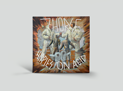 7Horse | Hippies On Acid 7horse abbo album artwork nashville vinyl wood simmons