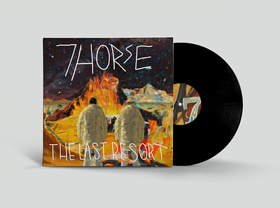 7Horse | The Last Resort 7horse abbo album artwork nashville vinyl wood simmons