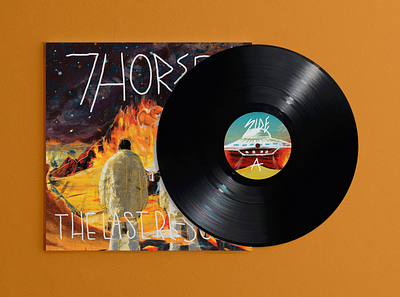 7Horse | The Last Resort 7horse abbo album artwork album cover cover nashville record design vinyl wood simmons